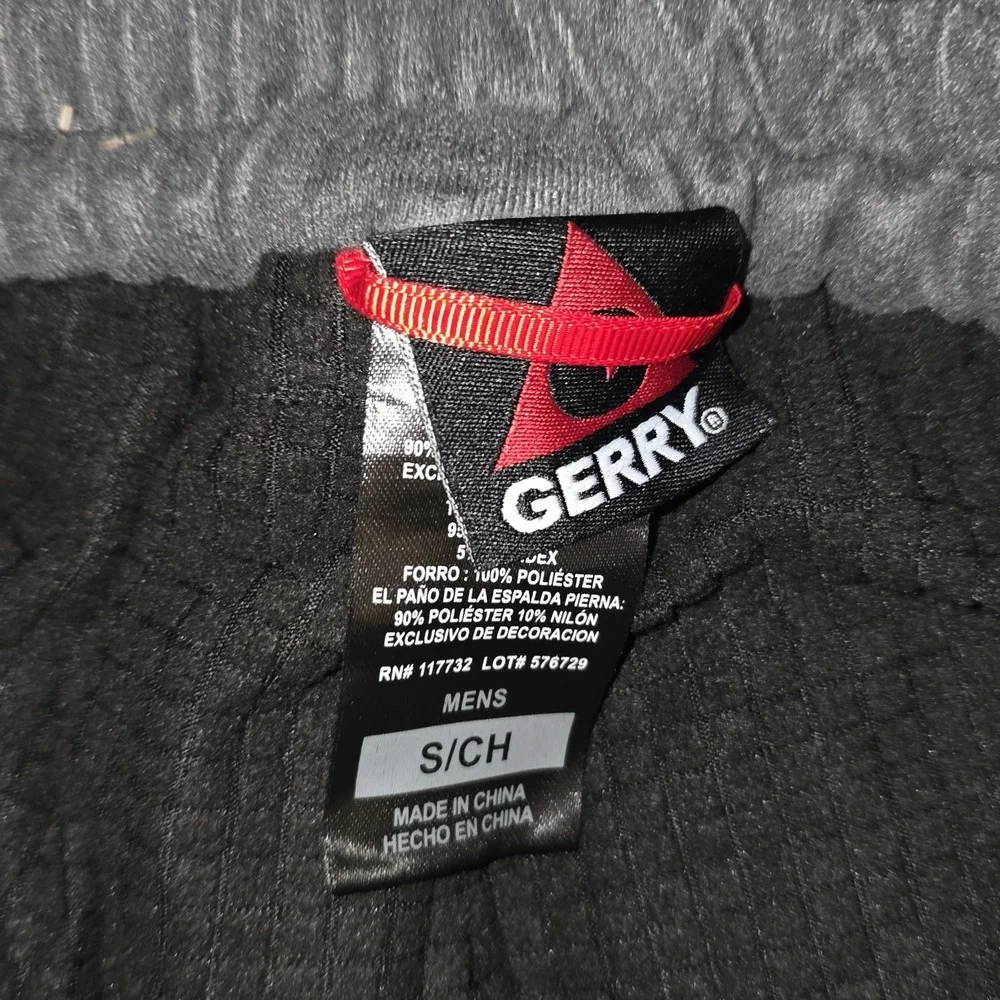 Gerry Men‎ Black Snow Ski Cargo Pants 4-Way Stretch Fleece Lined Sz Small 32X31